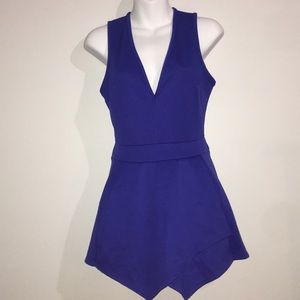 Blue Romper Tank top